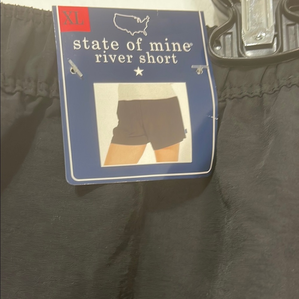 State of Mind Black Women's River Short Size X-Large NWT - Picture 3 of 8